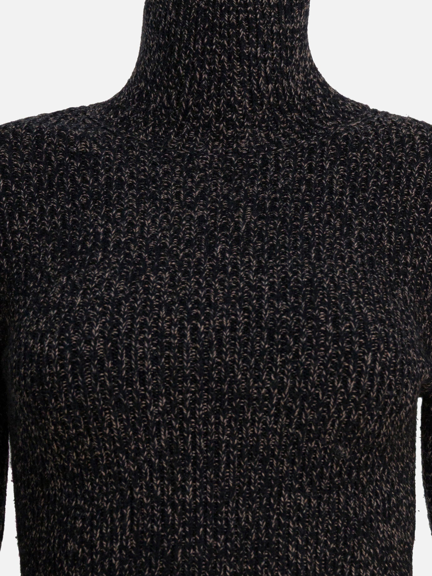 Turtleneck sweaters Mélange  Black - Max Mara Women | PDP | VIETTI Online Store | Zoom-Modal_3
