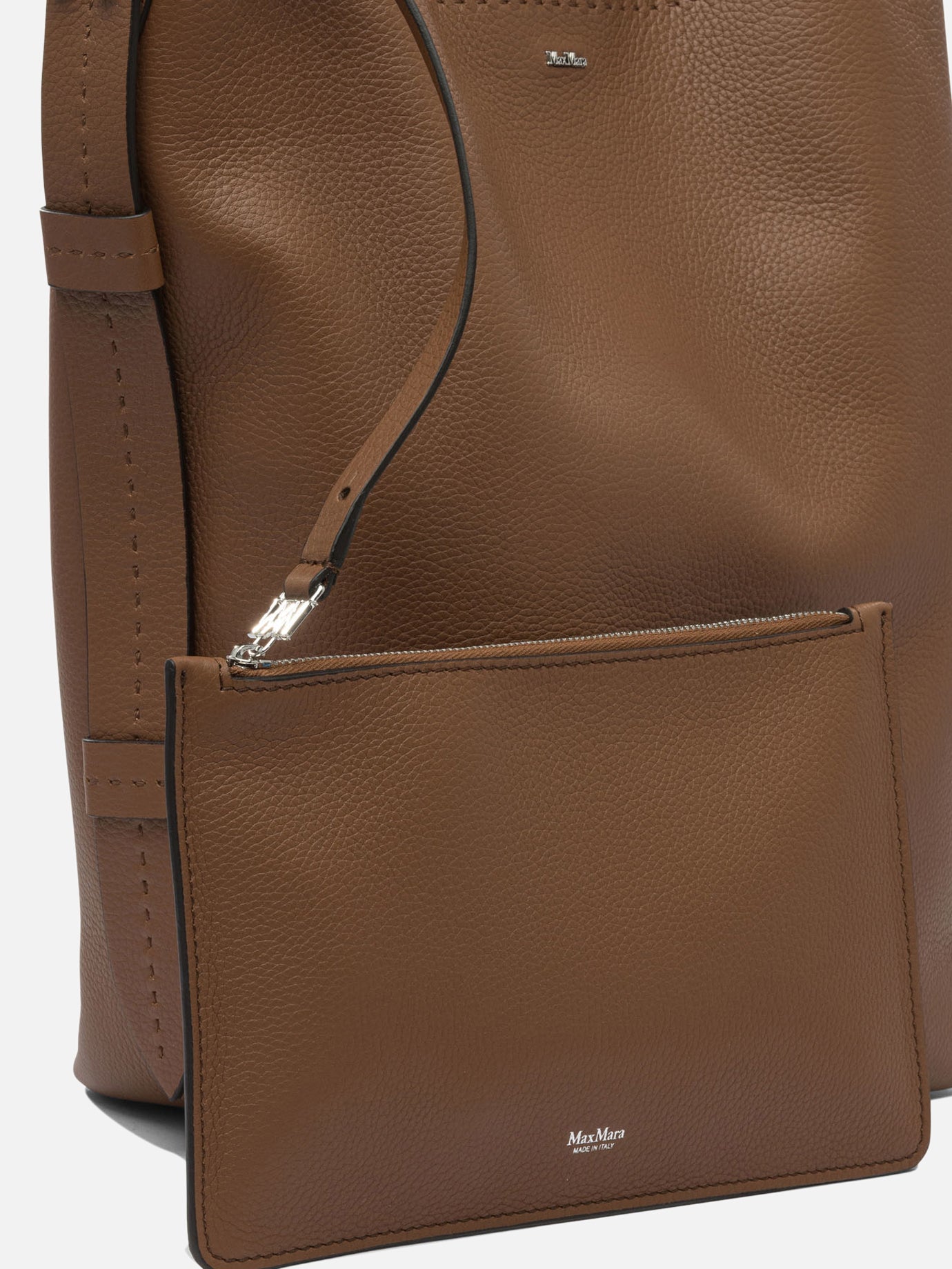 Small bags 100% cow leather  Brown - Max Mara Women | PDP | VIETTI Online Store | thumbnail_4