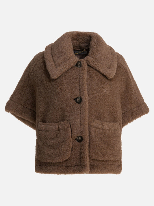 Capes Solid colour  Brown - Max Mara Women | PLP | VIETTI Online Store 
