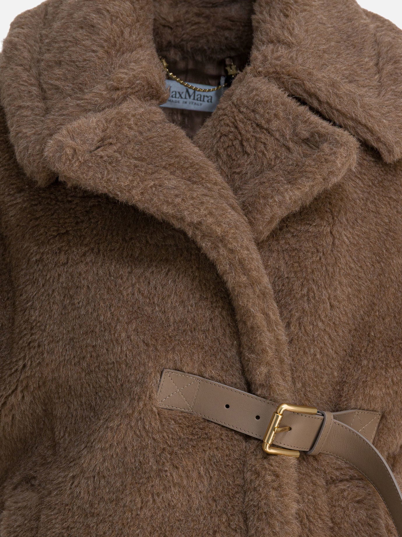 Capes Solid colour  Brown - Max Mara Women | PDP | VIETTI Online Store | thumbnail_3