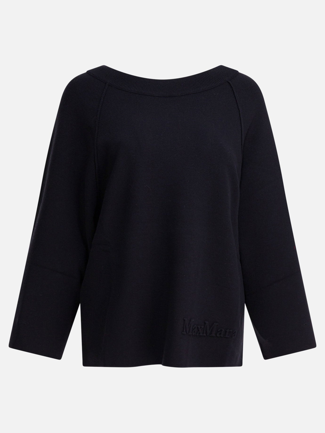 Crewneck sweaters Solid colour  Blue - Max Mara Pure Women | PDP | VIETTI Online Store | thumbnail