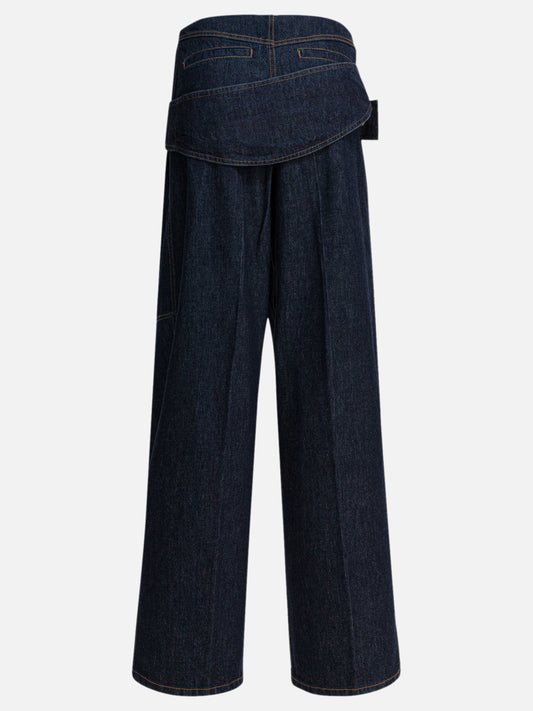 Flared jeans Solid colour  Blue - Max Mara Sportmax Women | PDP | VIETTI Online Store | 2
