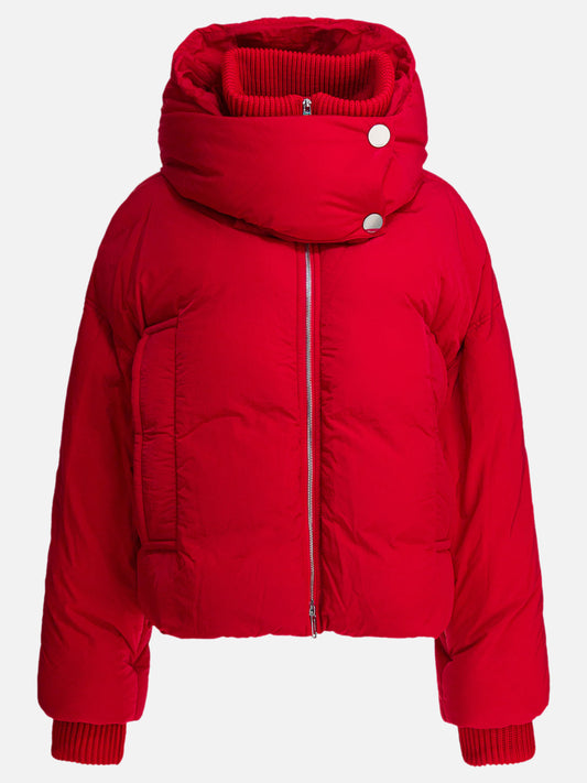 Down jackets Solid colour  Red - Max Mara Sportmax Women | PLP | VIETTI Online Store 
