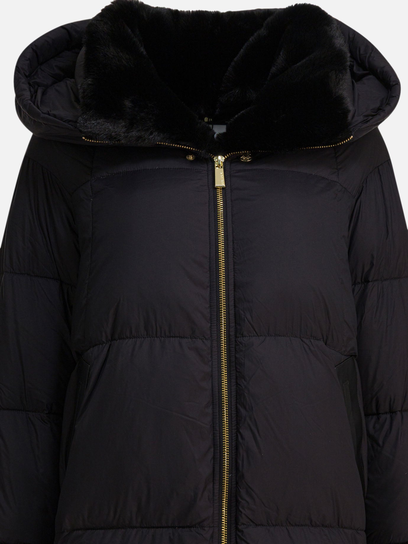Down coats Solid colour  Black - Max&Moi Women | PDP | VIETTI Online Store | Zoom-Modal_3
