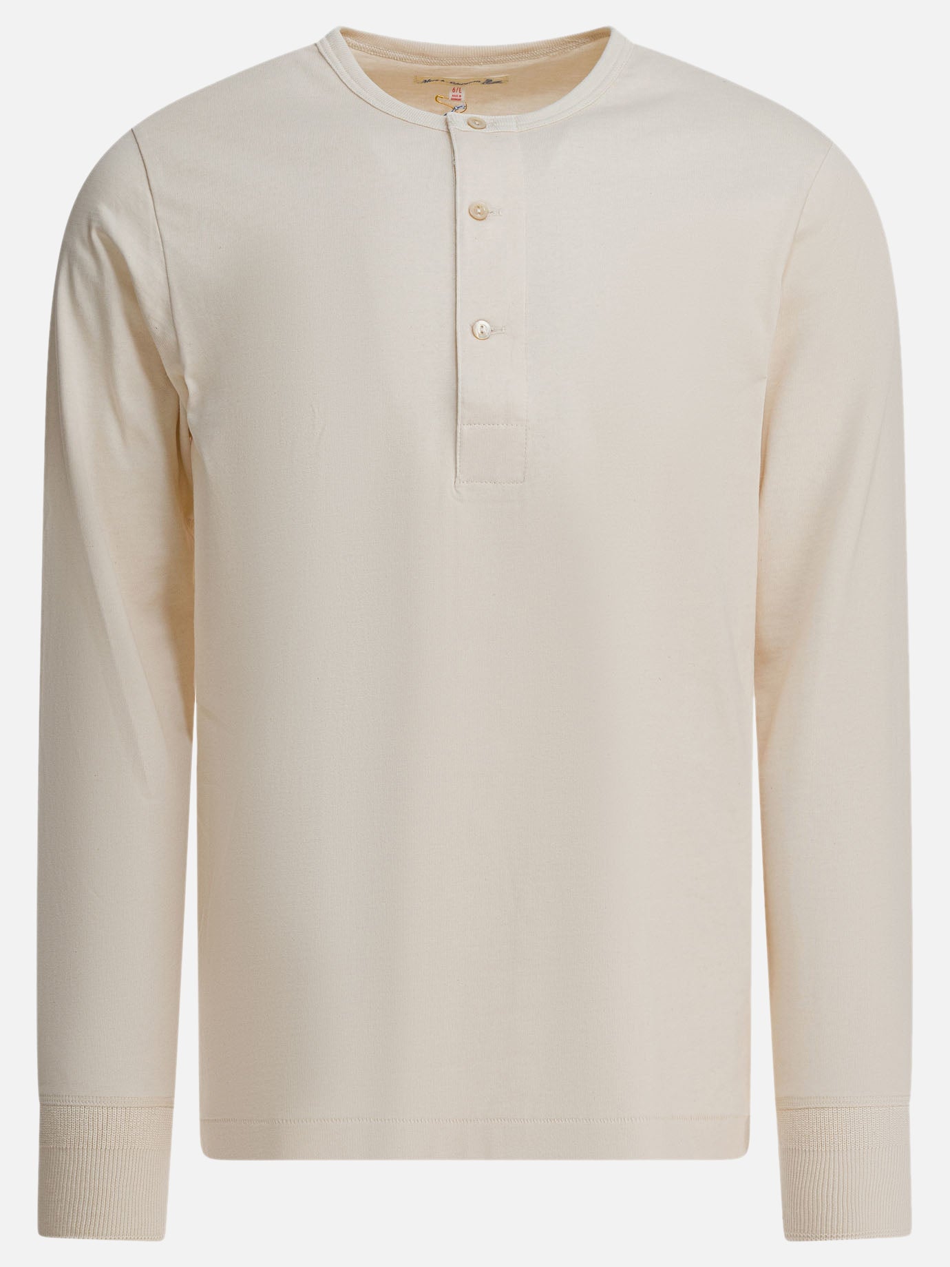 Henley t-shirts Solid colour  White - Merz b. Schwanen Men | PDP | VIETTI Online Store | Zoom-Modal
