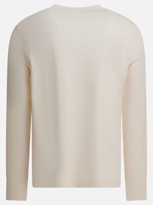 Henley t-shirts Solid colour  White - Merz b. Schwanen Men | PDP | VIETTI Online Store | 2
