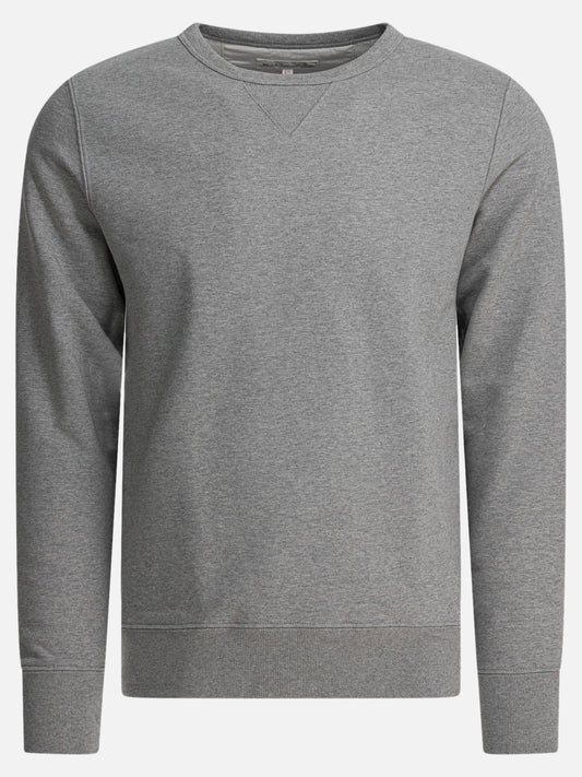 Crewnecks Solid colour  Grey - Merz b. Schwanen Men | PDP | VIETTI Online Store 
