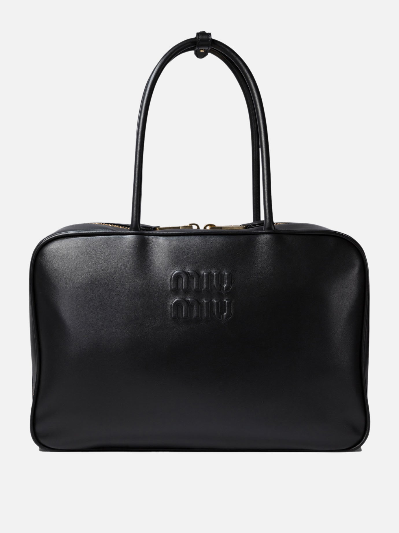 Medium bags Solid colour  Black - Miu Miu Women | PDP | VIETTI Online Store | Zoom-Modal

