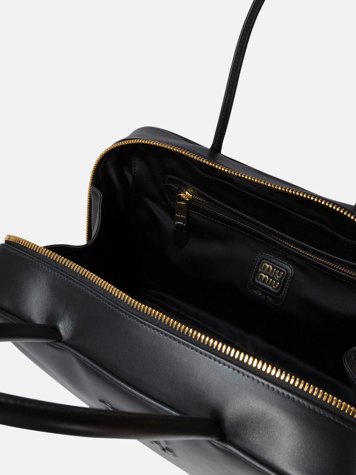 Medium bags Solid colour  Black - Miu Miu Women | PDP | VIETTI Online Store | Zoom-Modal_5
