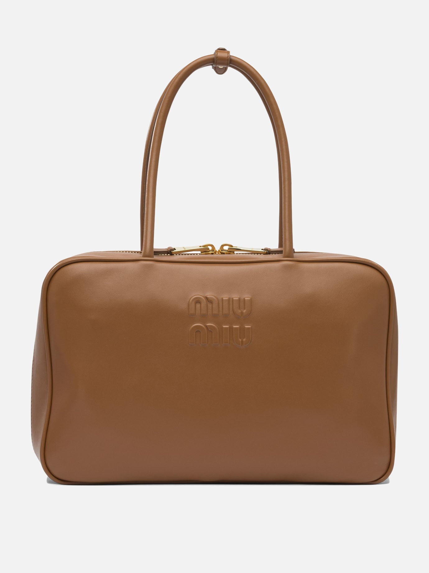 Medium bags Solid colour  Brown - Miu Miu Women | PDP | VIETTI Online Store | thumbnail
