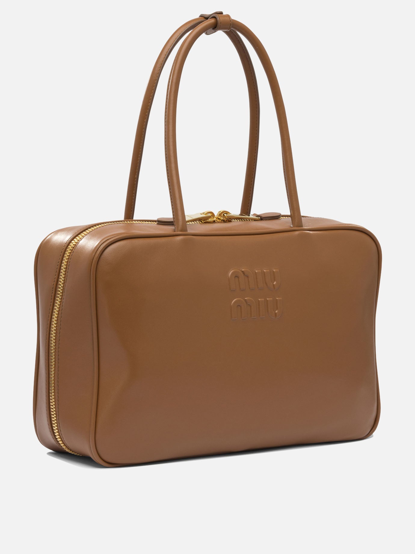 Medium bags Solid colour  Brown - Miu Miu Women | PDP | VIETTI Online Store | thumbnail_2