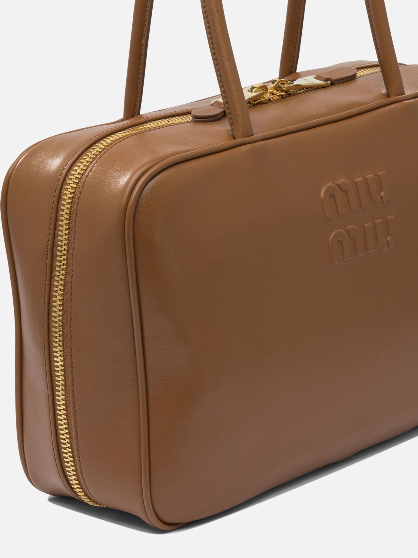 Medium bags Solid colour  Brown - Miu Miu Women | PDP | VIETTI Online Store | thumbnail_4
