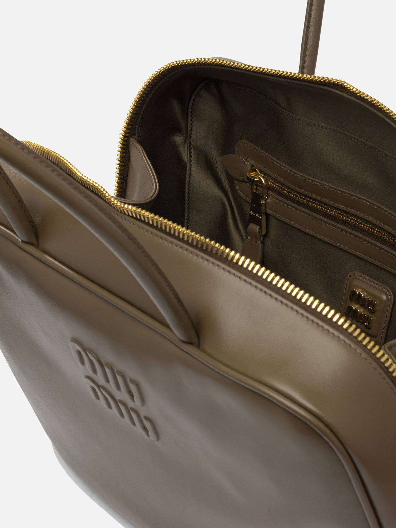 Medium bags Solid colour  Green - Miu Miu Women | PDP | VIETTI Online Store | thumbnail_5