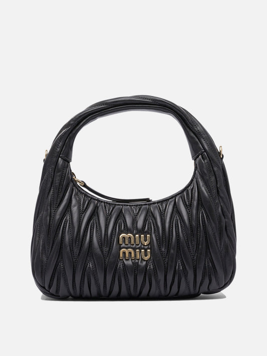 Miu Miu "Hobo Wander" handbag 16083623_UNI Black 1