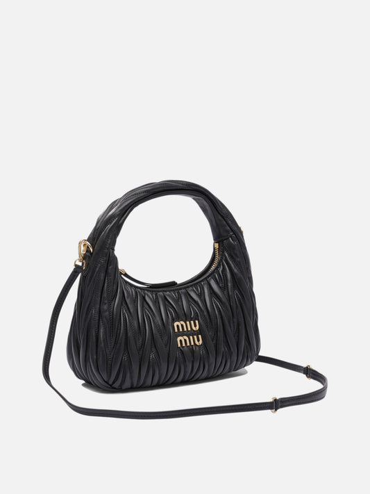 Miu Miu "Hobo Wander" handbag 16083623_UNI Black 2