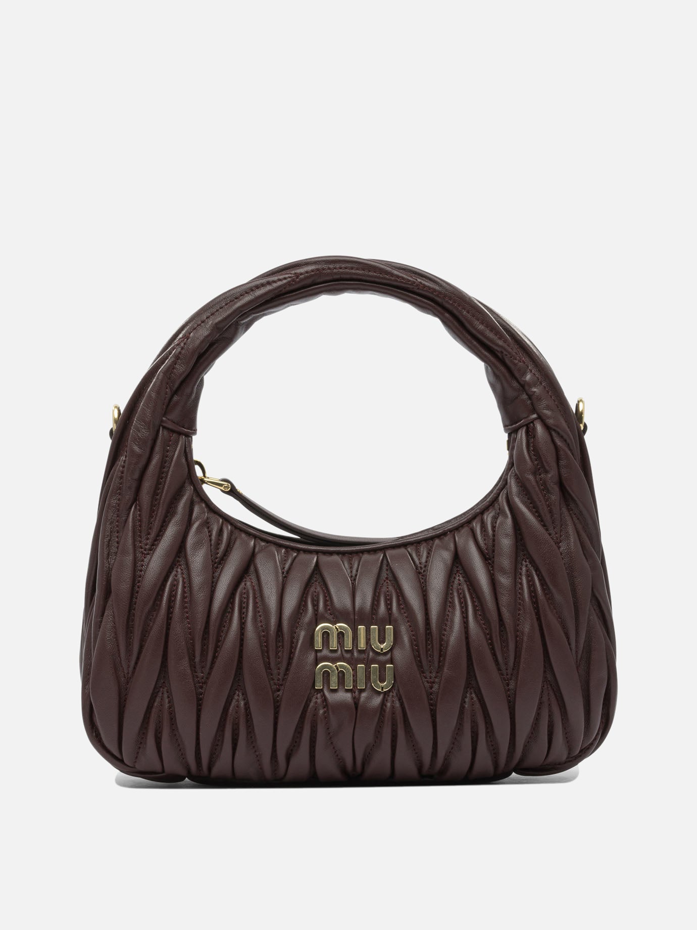 Small bags Logo  Bordeaux - Miu Miu Women | PDP | VIETTI Online Store | thumbnail