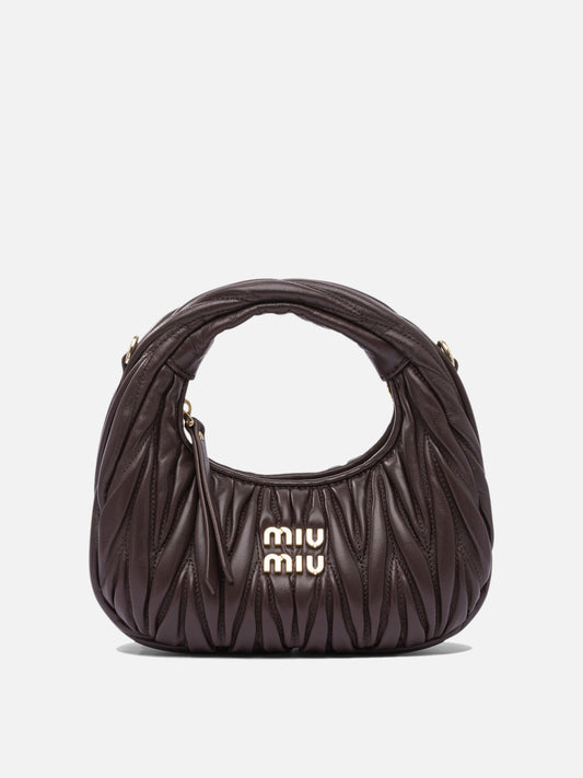 Miu Miu "Hobo Wander" handbag 19083028_UNI Brown 1