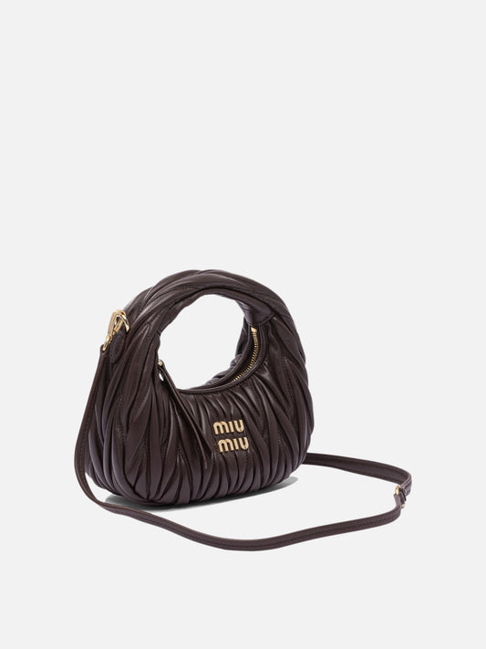 Miu Miu "Hobo Wander" handbag 19083028_UNI Brown 2