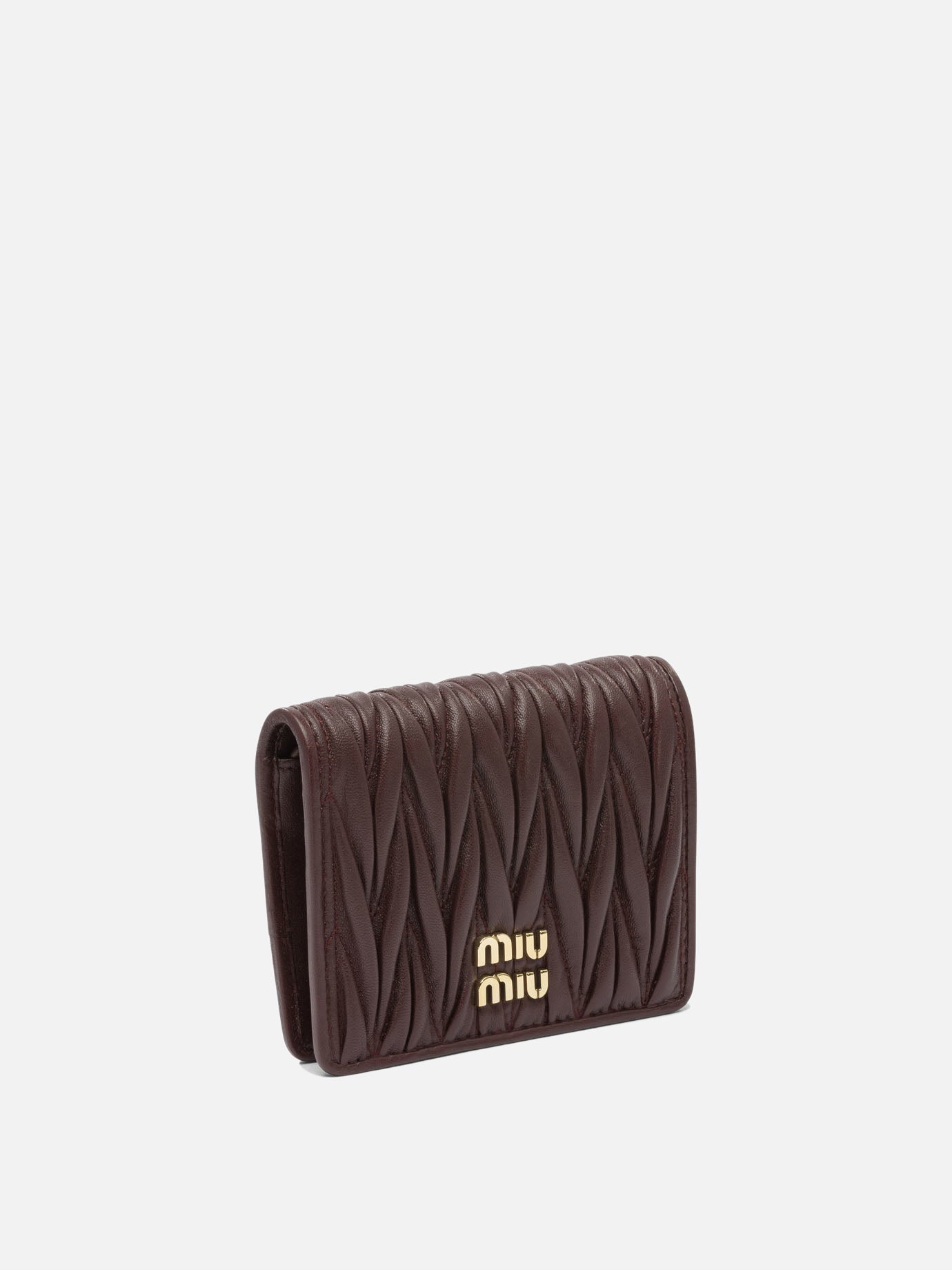 Wallets Logo  Bordeaux - Miu Miu Women | PDP | VIETTI Online Store | Zoom-Modal_2
