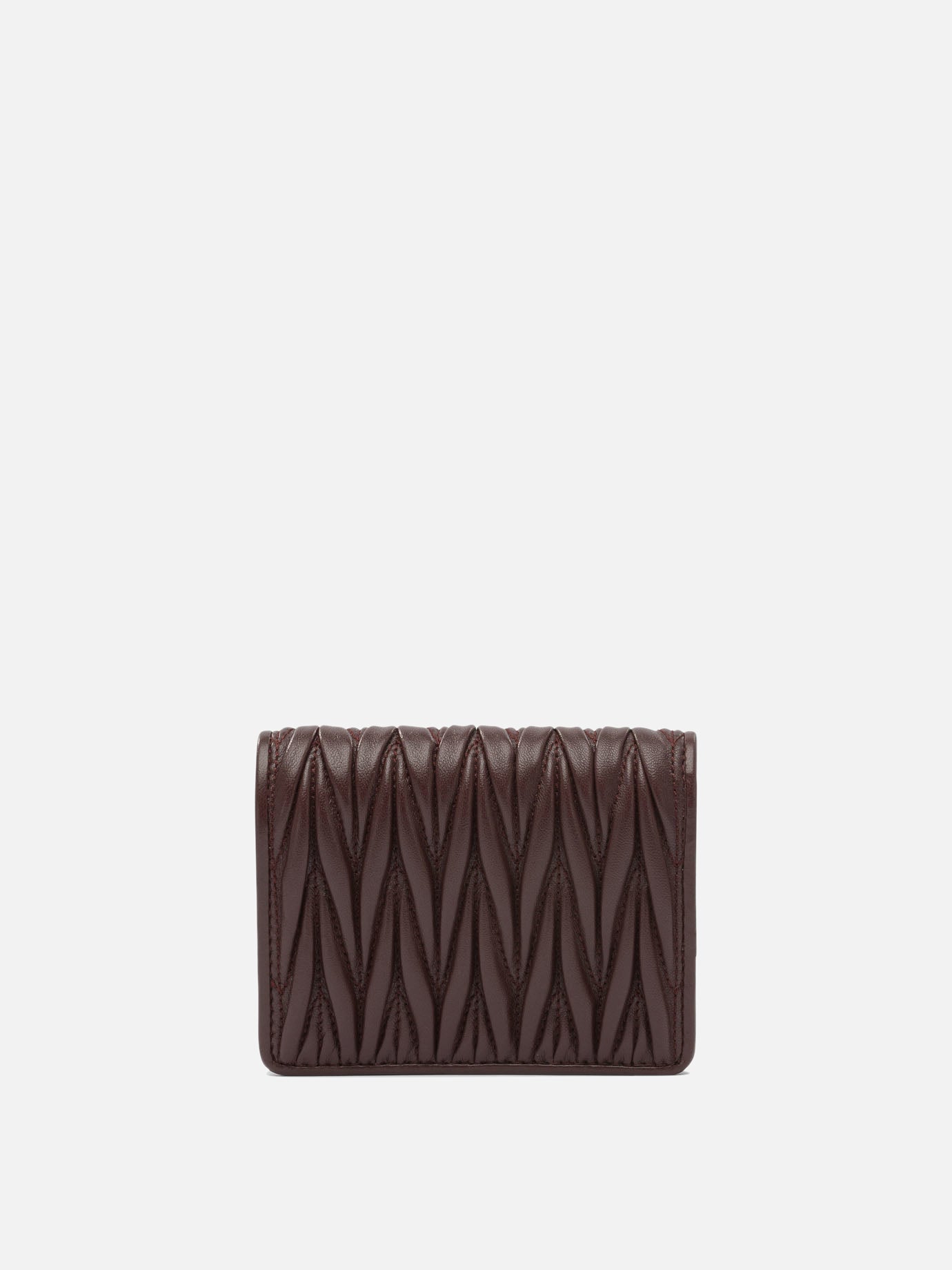 Wallets Logo  Bordeaux - Miu Miu Women | PDP | VIETTI Online Store | thumbnail_3