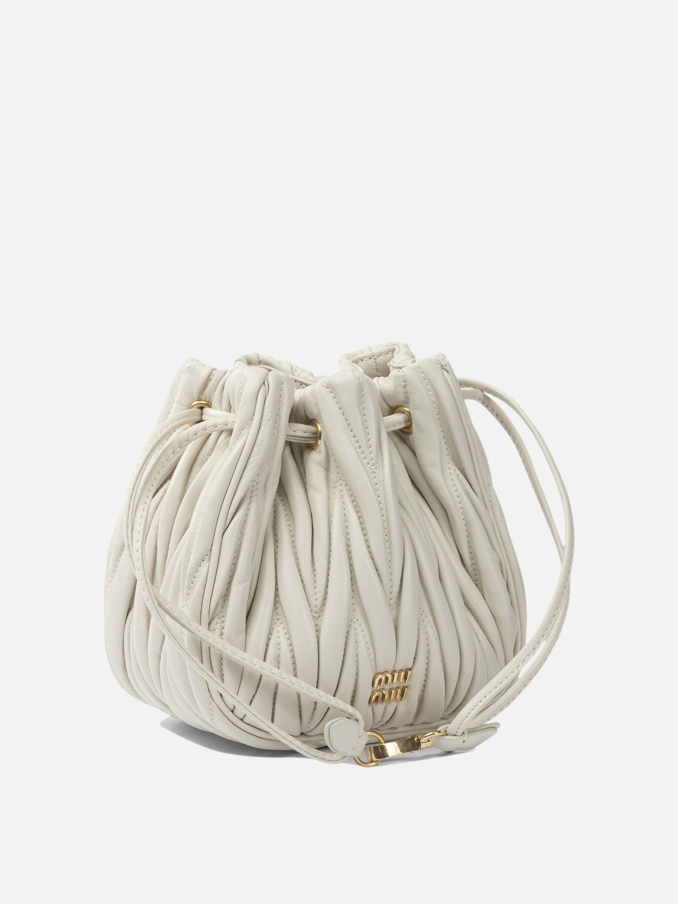 Mini bags 100% lamb leather  White - Miu Miu Women | PDP | VIETTI Online Store | thumbnail_2