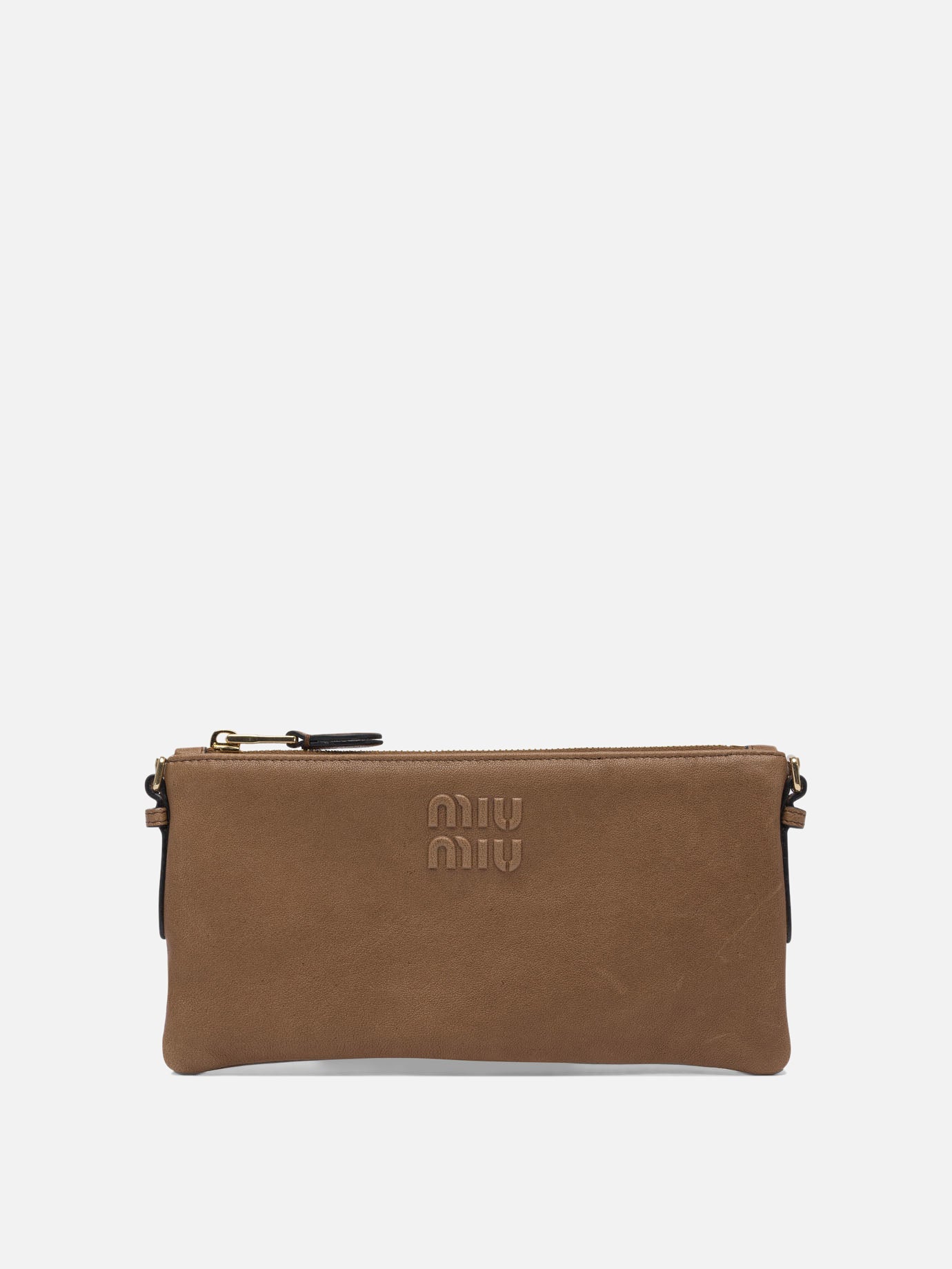 Wallets Logo  Brown - Miu Miu Women | PDP | VIETTI Online Store | thumbnail