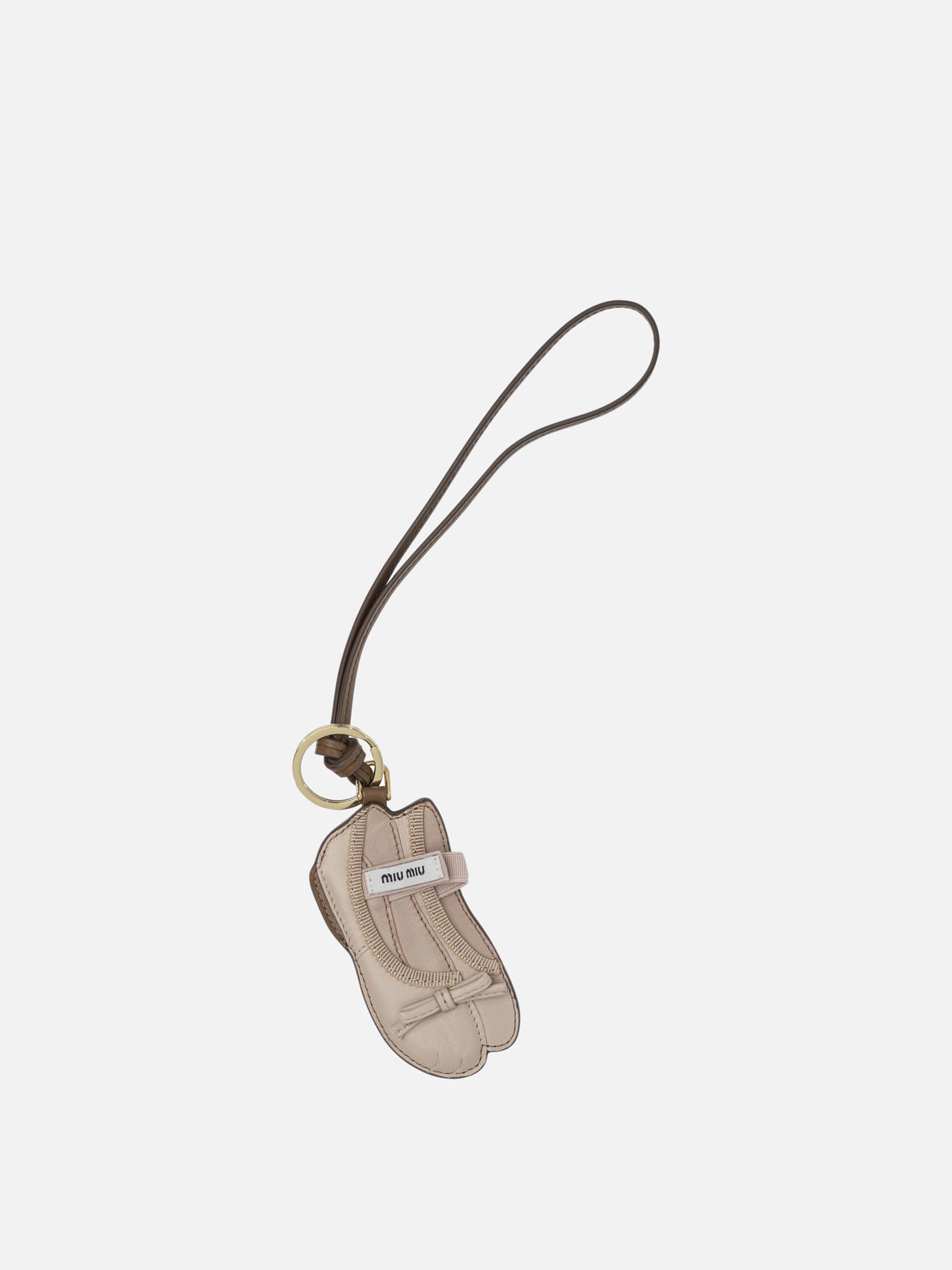 Charms 100% calf leather  Pink - Miu Miu Women | PDP | VIETTI Online Store | Zoom-Modal

