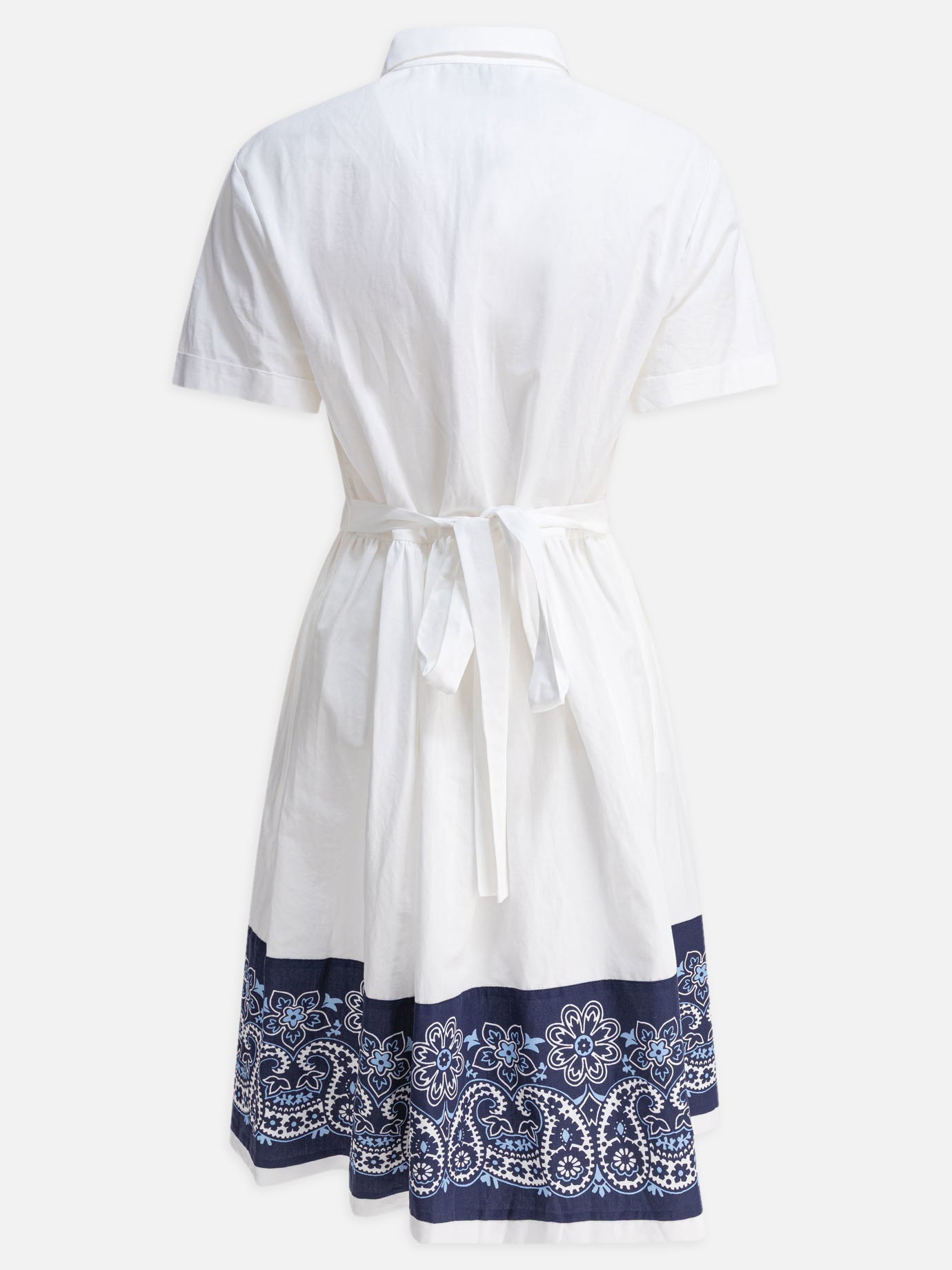 Midi dresses Paisley  White - Miu Miu Women | PDP | VIETTI Online Store | thumbnail_2