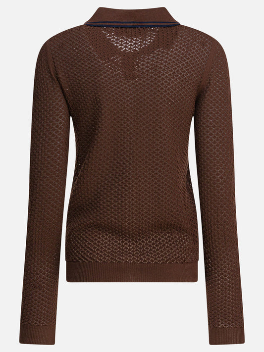 Cardigans Logo  Brown - Miu Miu Women | PLP | VIETTI Online Store | 2
