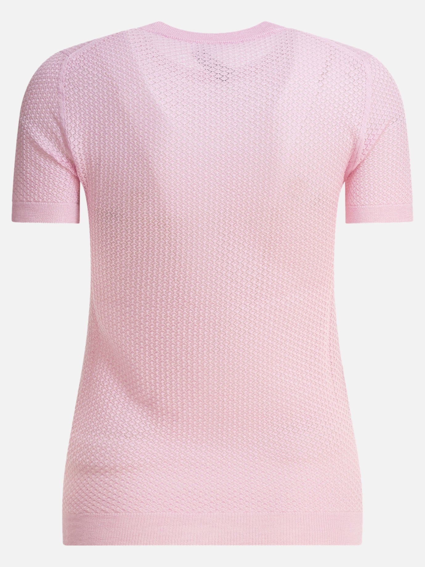 Crewneck sweaters Logo  Pink - Miu Miu Women | PDP | VIETTI Online Store | thumbnail_2