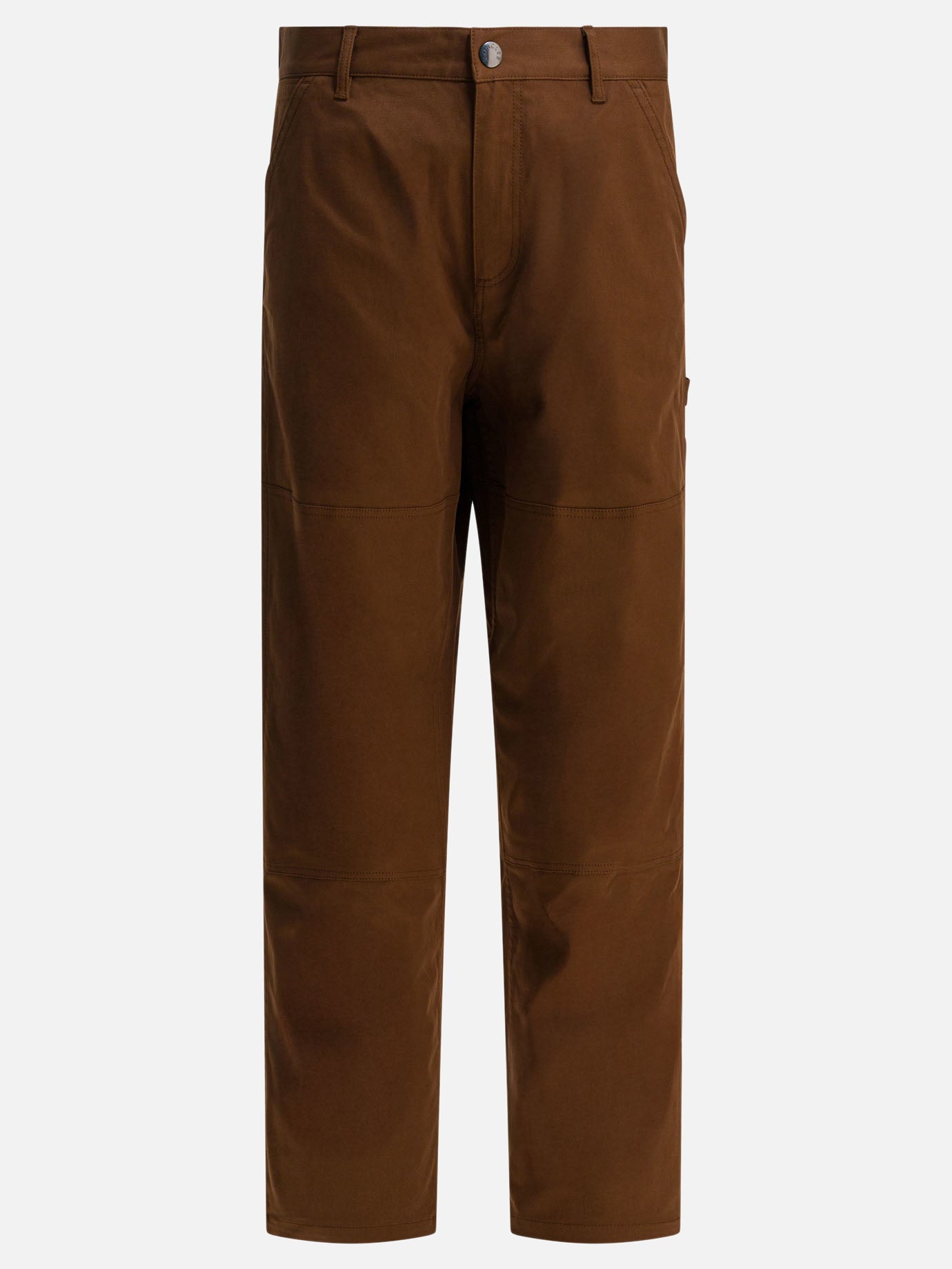 Cargo & parachute trousers Solid colour  Brown - Moncler Men | PDP | VIETTI Online Store | thumbnail