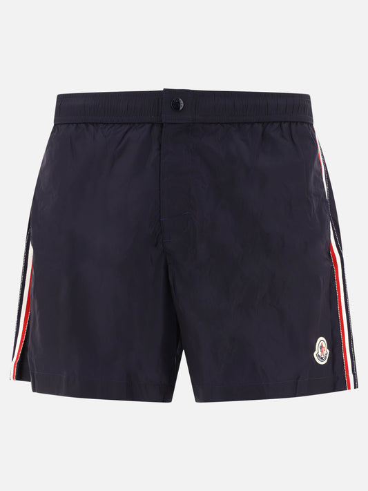 Swim shorts Logo  Blue - Moncler Men | PLP | VIETTI Online Store 

