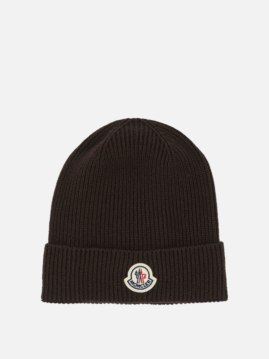 Beanies Logo  Brown - Moncler Men | PDP | VIETTI Online Store 
