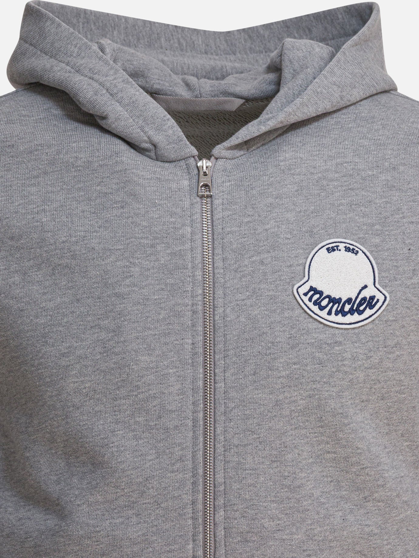 Full zip sweatshirts Logo  Grey - Moncler Men | PDP | VIETTI Online Store | Zoom-Modal_3
