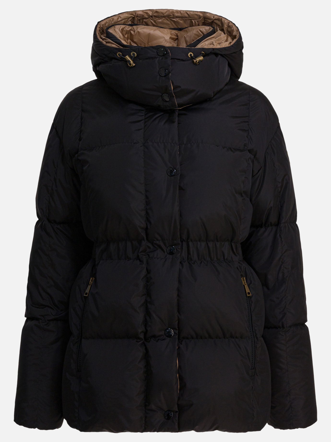 Down jackets Logo  Black - Moncler Women | PDP | VIETTI Online Store | Zoom-Modal
