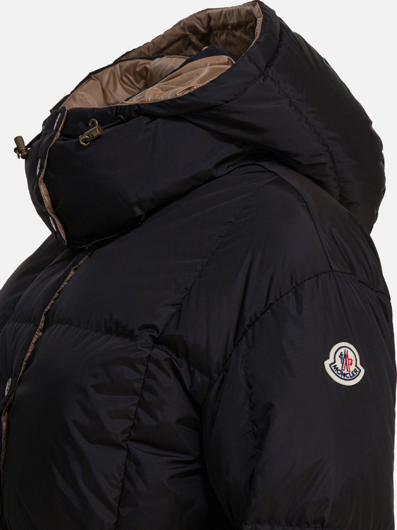 Down jackets Logo  Black - Moncler Women | PDP | VIETTI Online Store | thumbnail_4