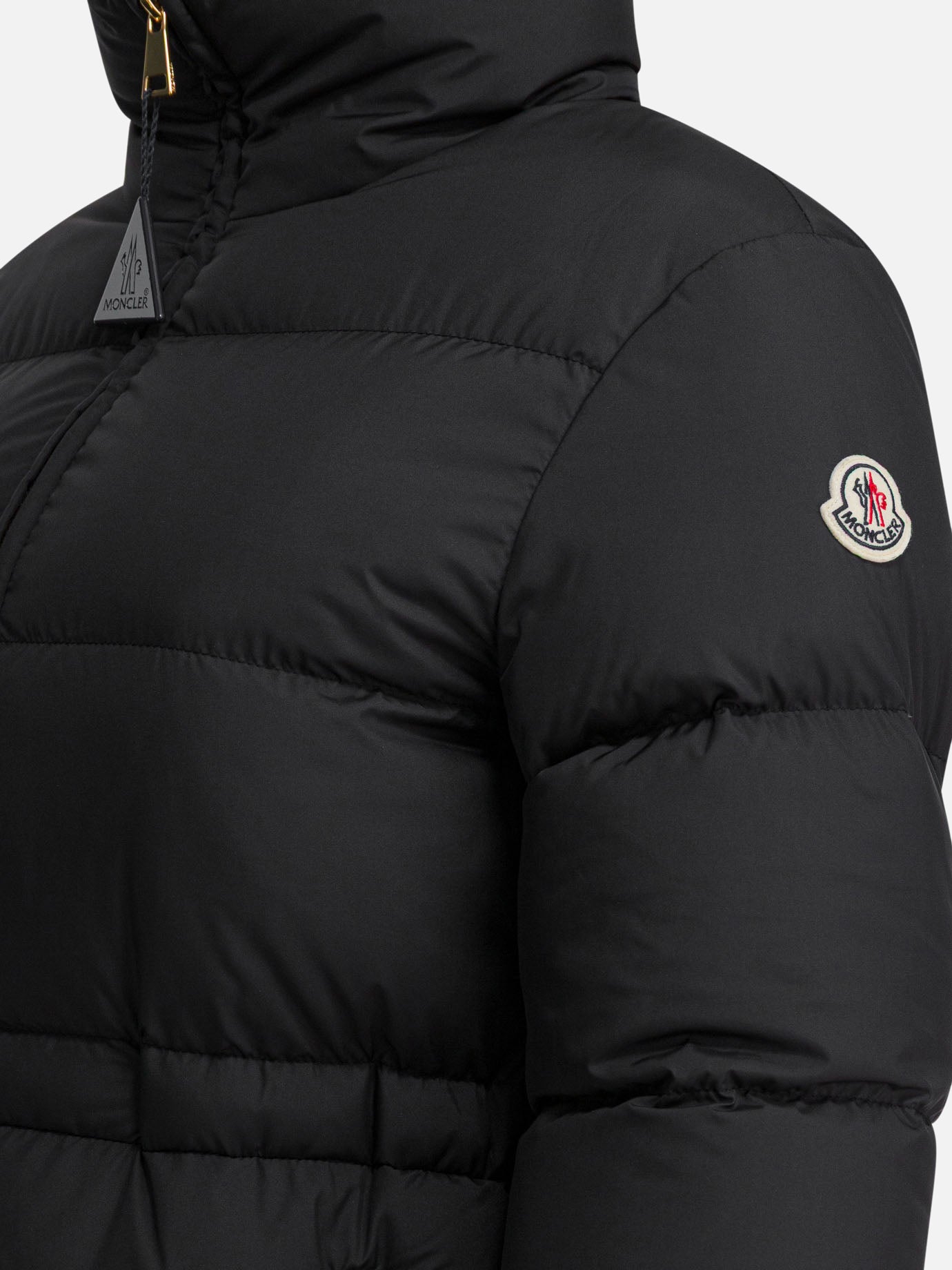 Down jackets Logo  Black - Moncler Women | PDP | VIETTI Online Store | Zoom-Modal_4
