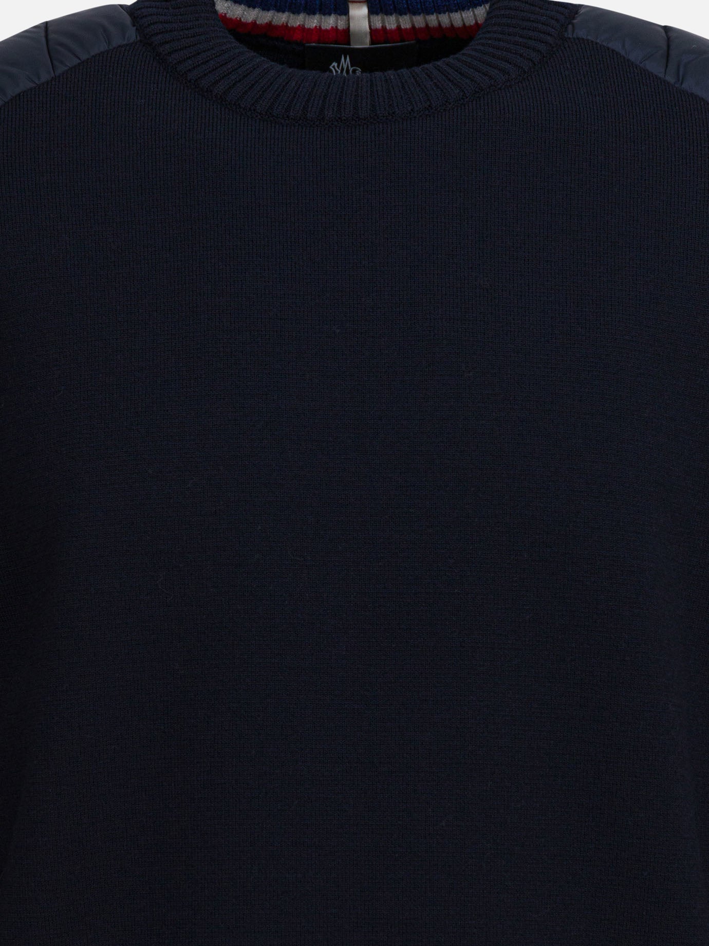 Crewneck sweaters Logo  Blue - Moncler Grenoble Men | PDP | VIETTI Online Store | thumbnail_3