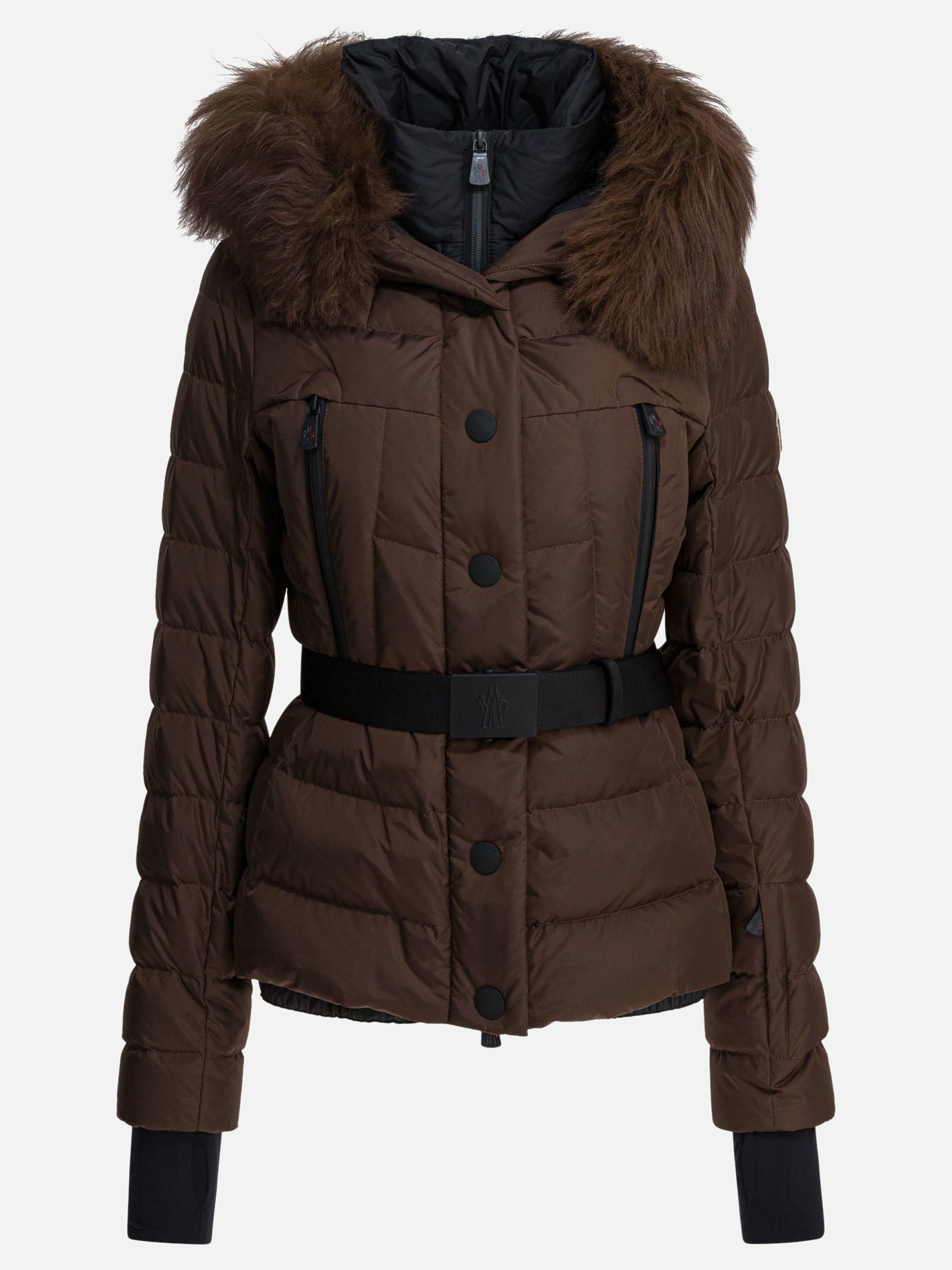 Down jackets Logo  Brown - Moncler Grenoble Women | PDP | VIETTI Online Store | Zoom-Modal
