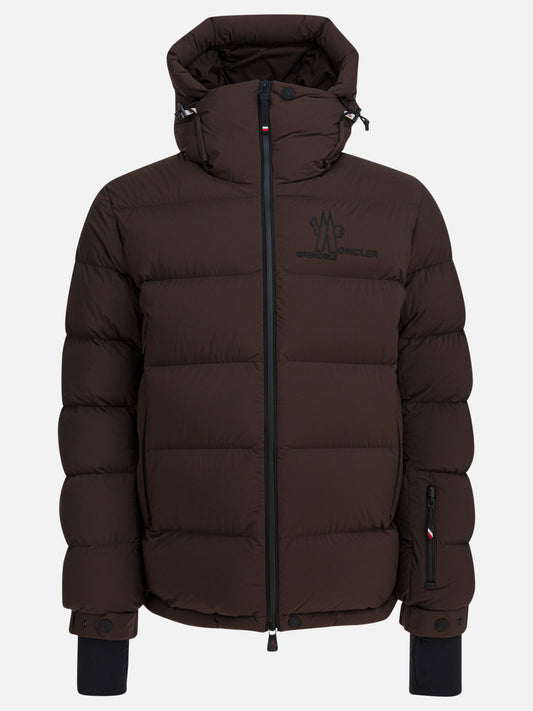 Down jackets Logo  Brown - Moncler Grenoble Men | PDP | VIETTI Online Store 
