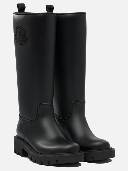 Rain boots 100% pvc - 100% rubber  Black - Moncler Women | PLP | VIETTI Online Store | 2
