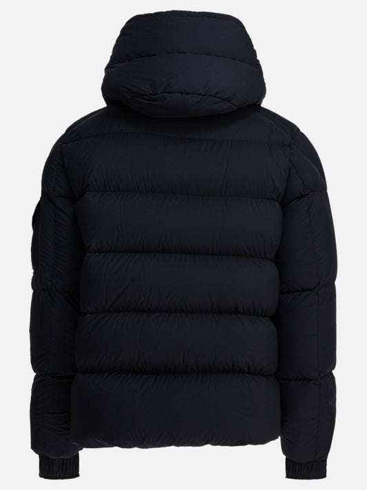 Down jackets Solid colour  Blue - Moncler Men | PDP | VIETTI Online Store | 2
