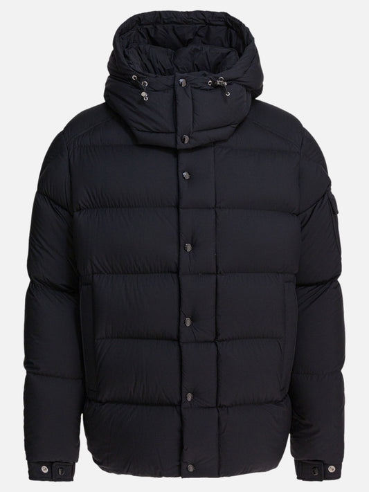 Down jackets Solid colour  Black - Moncler Men | PLP | VIETTI Online Store 
