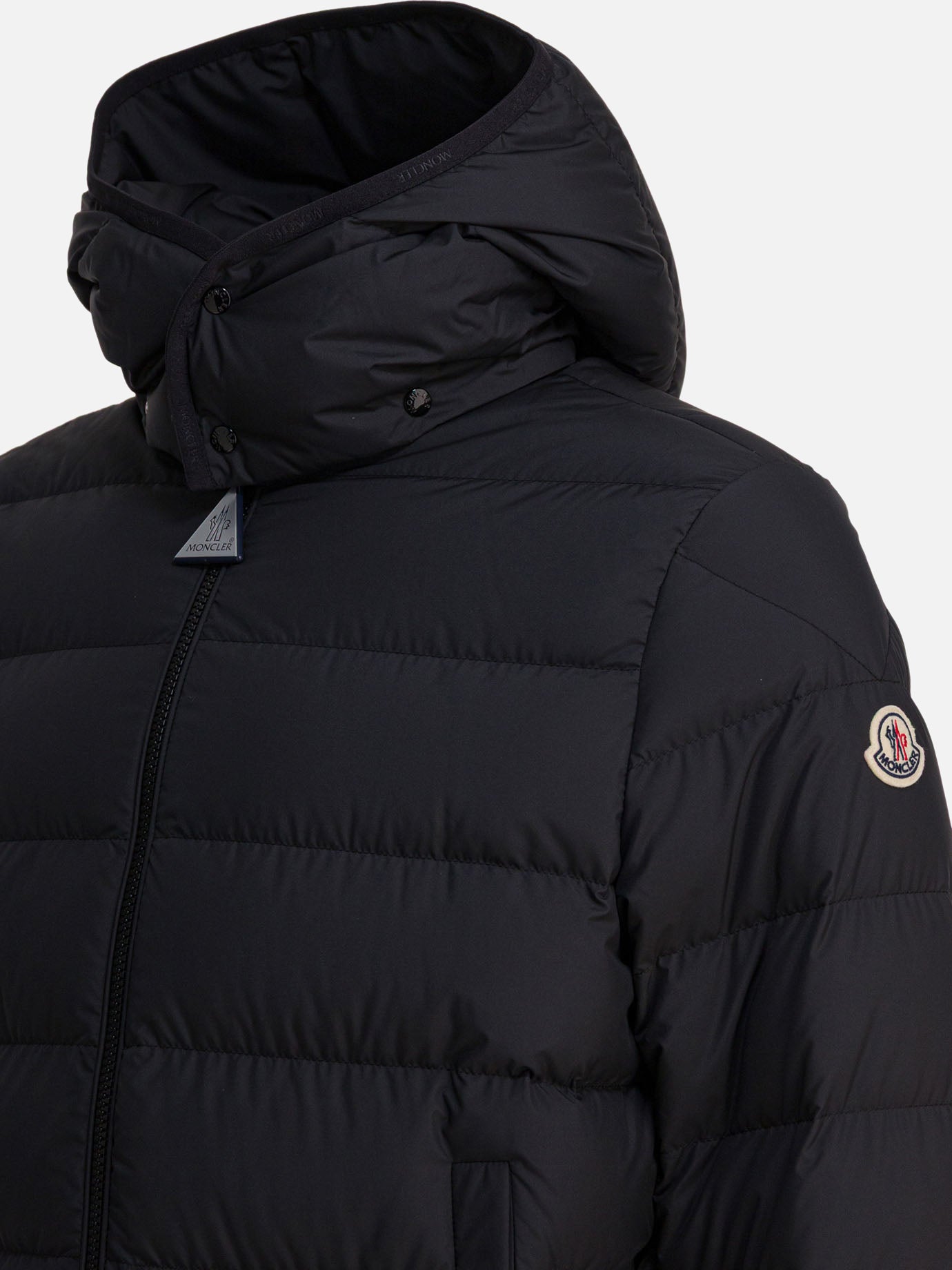 Down jackets Solid colour  Black - Moncler Men | PDP | VIETTI Online Store | thumbnail_4