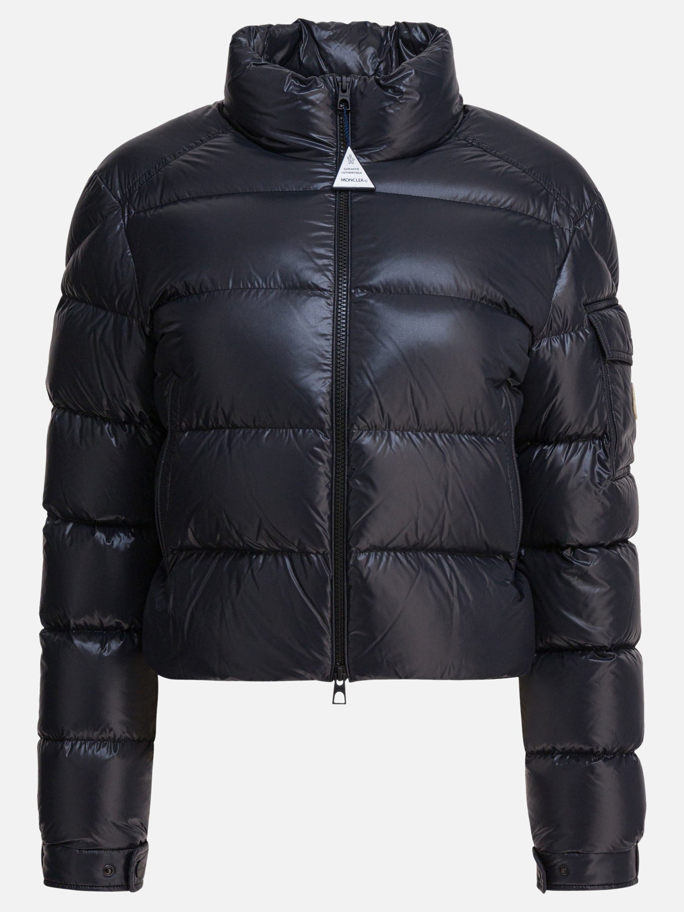 Down jackets Solid colour  Black - Moncler Women | PDP | VIETTI Online Store | Zoom-Modal
