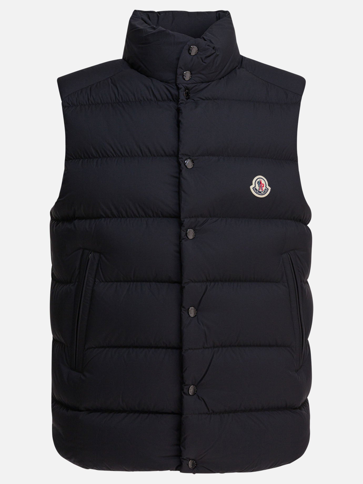 Vest jackets Logo  Black - Moncler Men | PDP | VIETTI Online Store | Zoom-Modal
