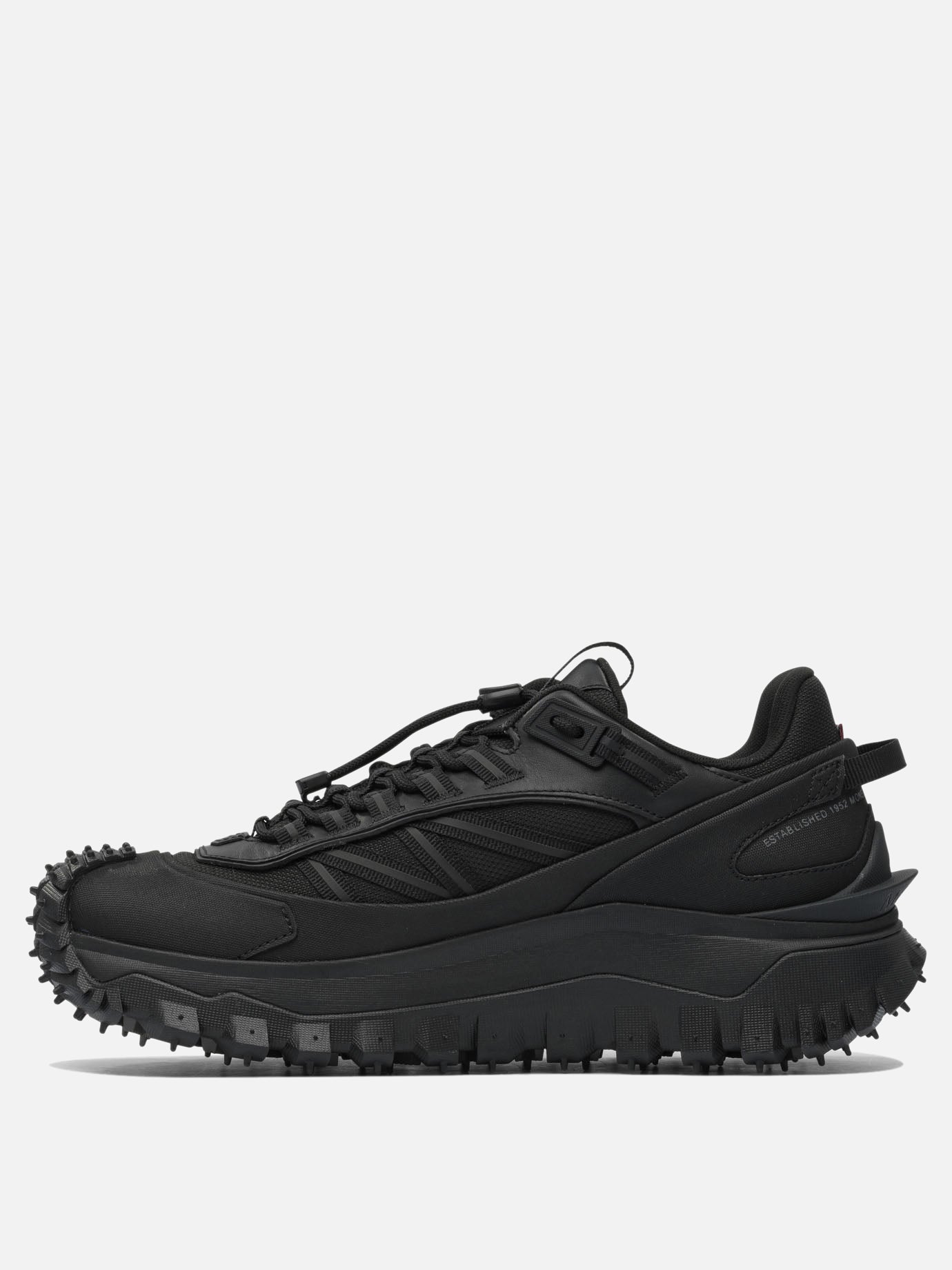 Low top sneakers 60% nylon 40% leather - 100% rubber  Black - Moncler Women | PDP | VIETTI Online Store | Zoom-Modal_3
