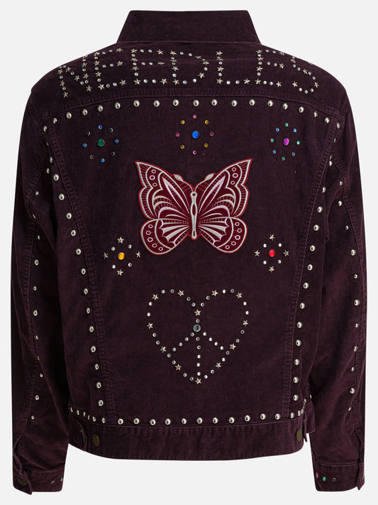 Quilted & Utility Jackets Solid colour  Bordeaux - Needles Men | PLP | VIETTI Online Store | 2
