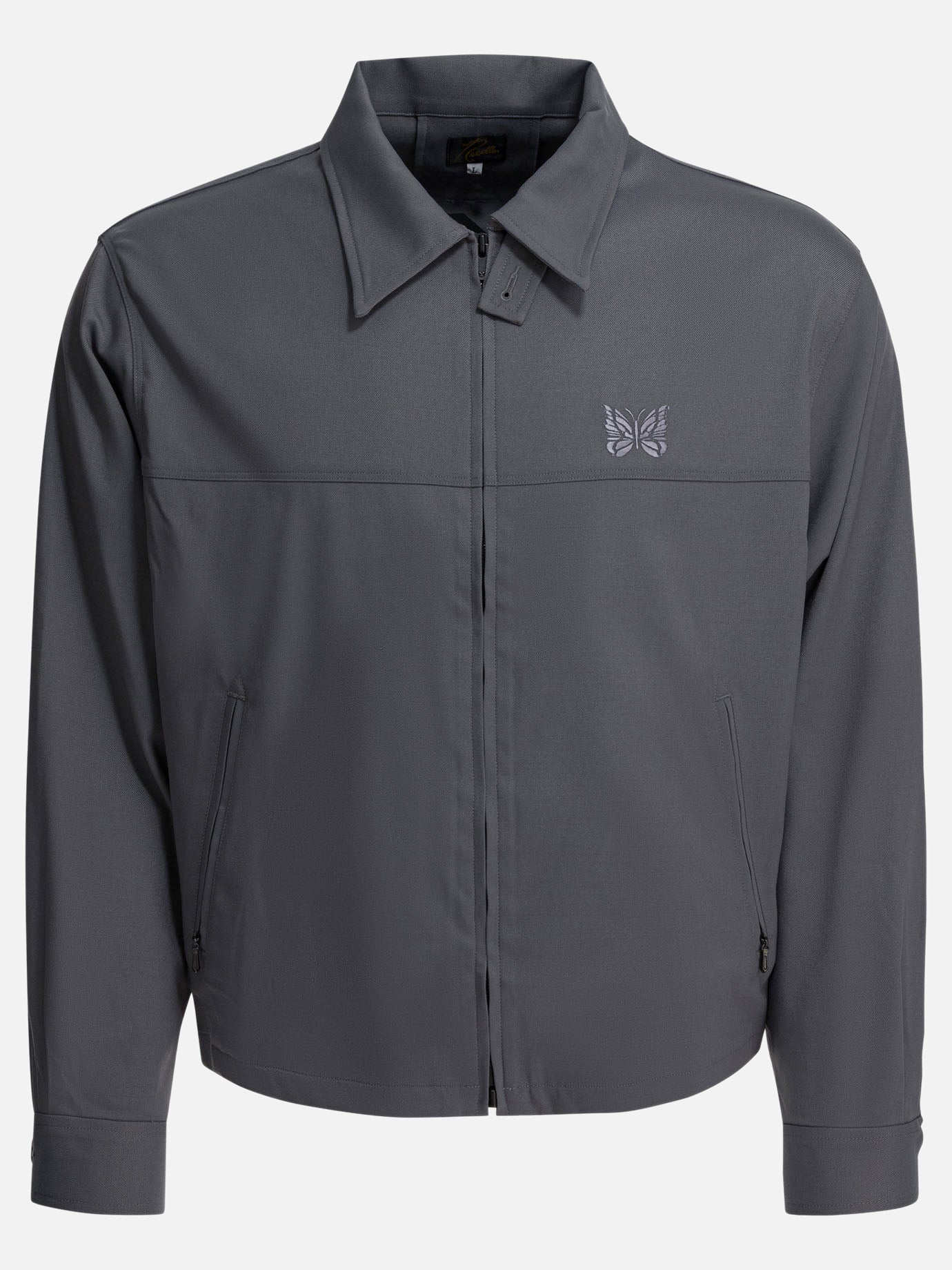 Overshirt jackets Solid colour  Grey - Needles Men | PDP | VIETTI Online Store | thumbnail