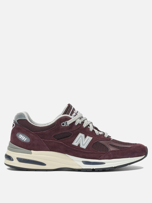 Low top sneakers 100% suede leather - 100% rubber  Bordeaux - New Balance Men | PLP | VIETTI Online Store 

